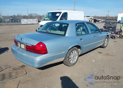 2004 Mercury Grand Marquis Ls z USA, uszkodzony, nr VIN 2MEHM75W54X669206